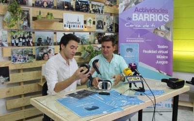 Juventud programa actividades de realidad virtual en los barrios de Lucena