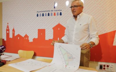 El Ayuntamiento de Lucena anuncia el comienzo de las obras de los Jardines de la Cruz Roja