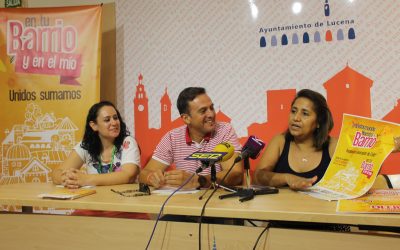 El Ayuntamiento de Lucena traslada a los barrios su programación cultural