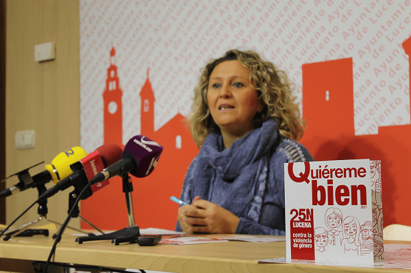 El Ayuntamiento de Lucena lanza la campaña 'Quiéreme bien' por el 25-N 1