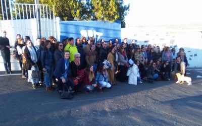 Alrededor de 80 guías oficiales participan en la jornada lucentina de un seminario de formación oficial de la Red de Juderías