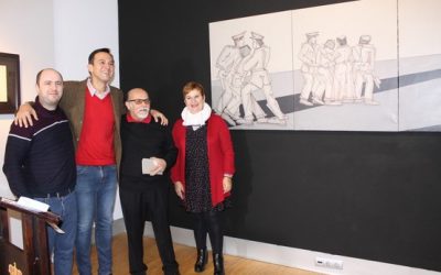Paco Ayala trae al Palacio de los Condes de Santa Ana la exposición ‘El cine y otros poemas’