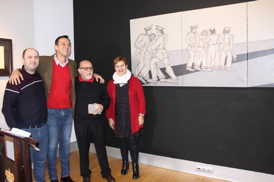 Paco Ayala trae al Palacio de los Condes de Santa Ana la exposición 'El cine y otros poemas'  1
