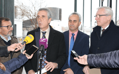 Finalizan las obras de captación de aguas pluviales en el entorno de la plaza del Pilar de Las Navas