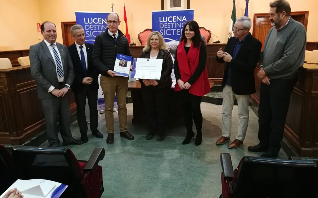 Diez empresas y agentes de Lucena reciben el distintivo Sicted a la calidad turística 1