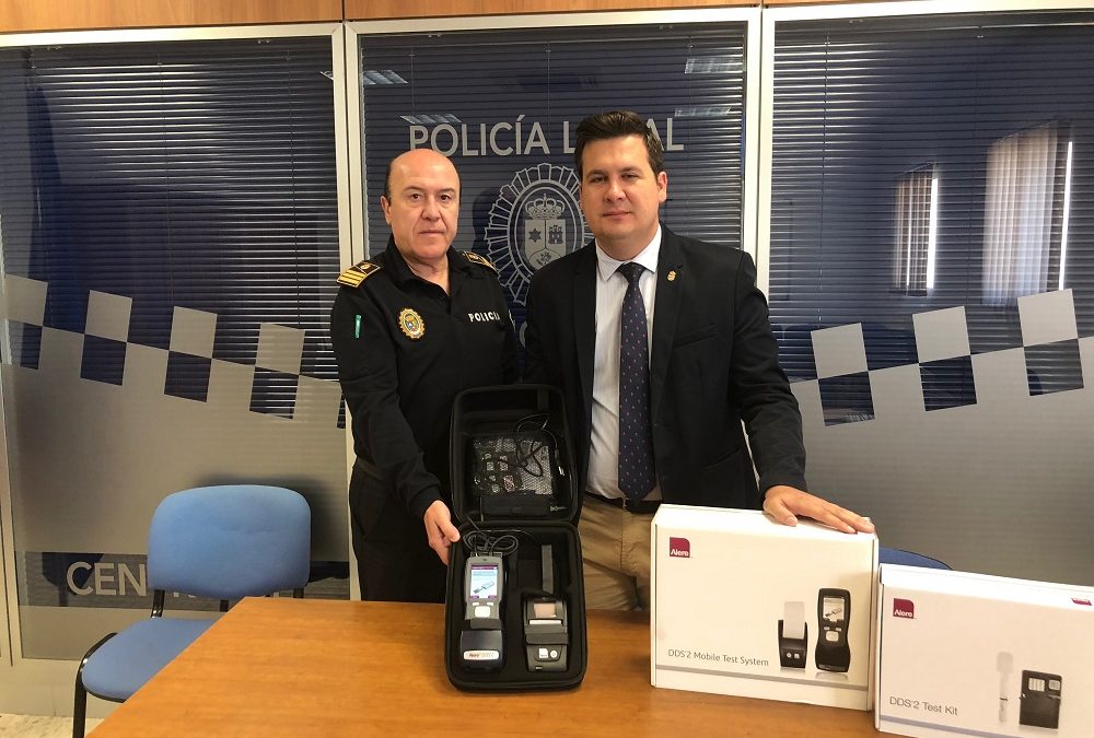 Policía Local incorpora un nuevo equipo detector de drogas en saliva 1