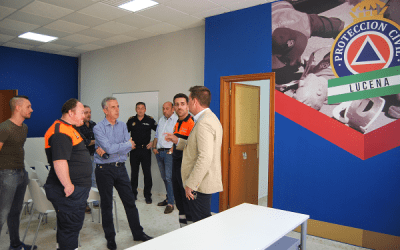 La Agrupación de Protección Civil de Lucena ya trabaja en su nueva sede