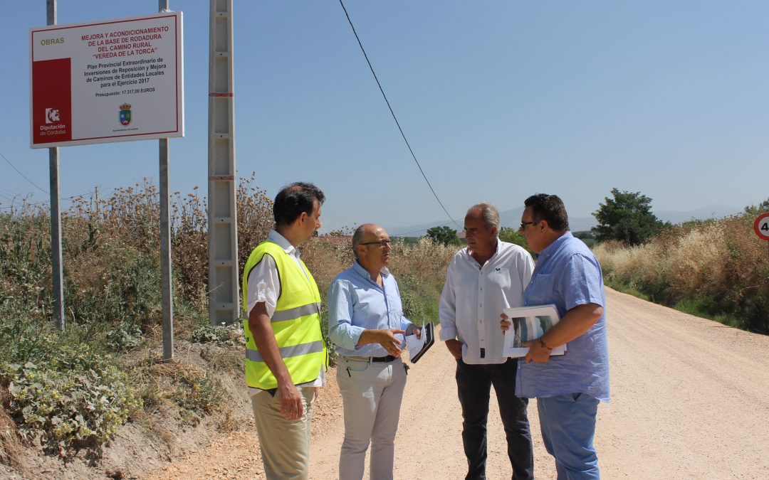 Ayuntamiento invierte 17.000 euros en la mejora de la vía de la Torca 1