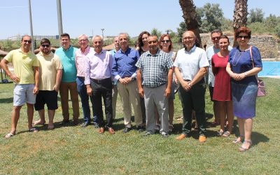 Jauja estrena su nueva piscina en la ribera del Genil