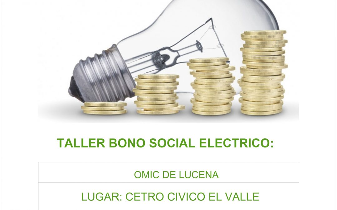 Taller: Bono social eléctrico  1