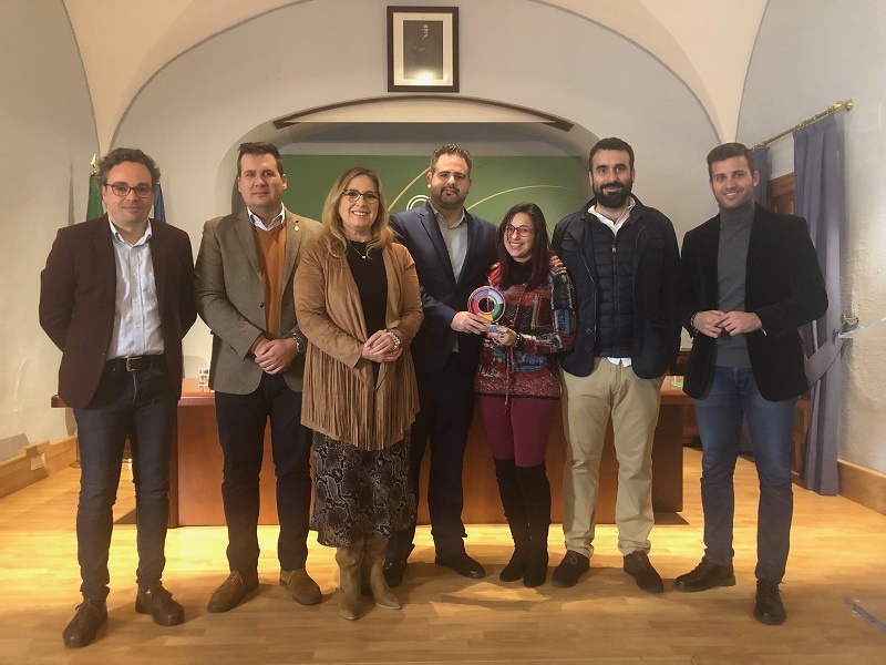 El Ayuntamiento de Lucena felicita a la asociación 'Amigos de Europa' por su Premio Córdoba Joven 2018 1