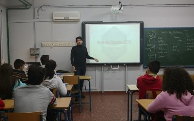 La UCO dirige talleres de debate en cuatros institutos de Lucena