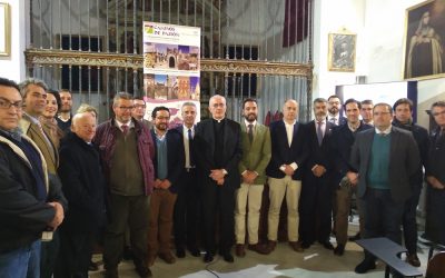 Caminos de Pasión renueva el convenio con la Agrupación de Cofradías de Lucena
