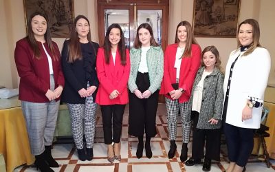 La joven lucentina Elvira Cruces, designada Aracelitana Mayor