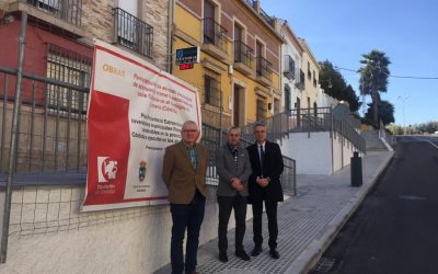 Finalizan las obras de accesibilidad en La Calzada y la mejora del saneamiento en Los Santos