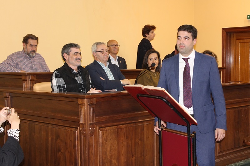 Jesús López toma posesión de su acta como concejal de Ciudadanos 1