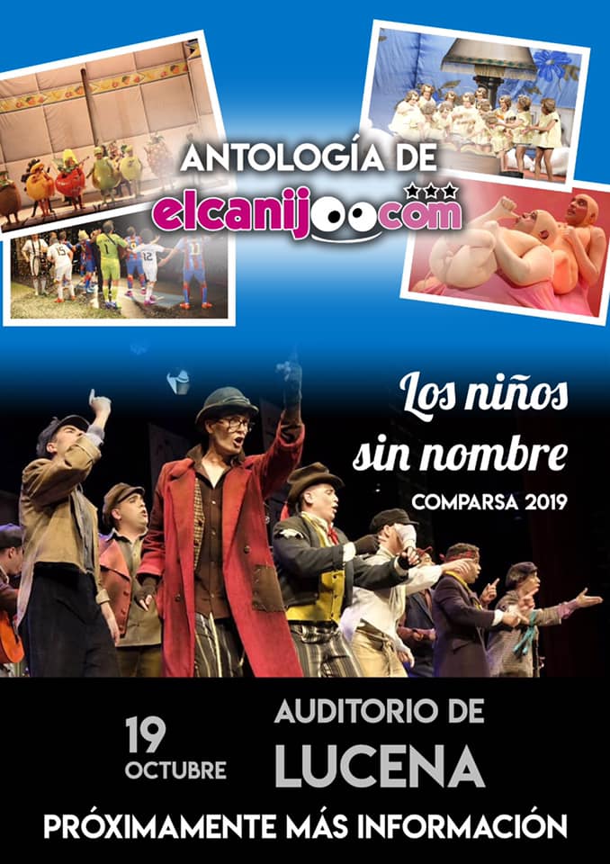La chirigota del Canijo y los Niños sin nombre adelantan el carnaval al 19 de octubre en Lucena  1