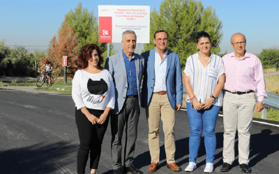 Concluidas las obras de mejora de la carretera de Lucena a las Navas