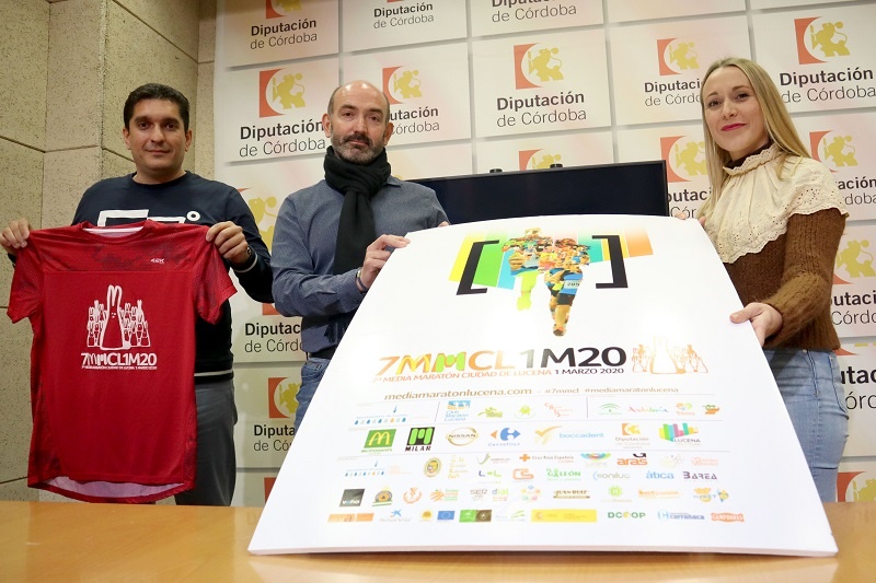 Presentación de la VII Media Maratón en la Diputación de Córdoba