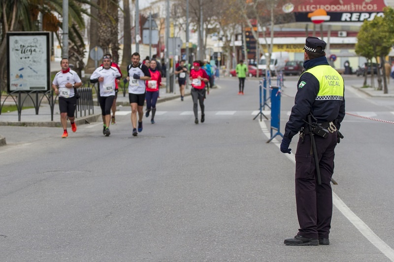 Dispositivo de seguridad en la Media Maratón