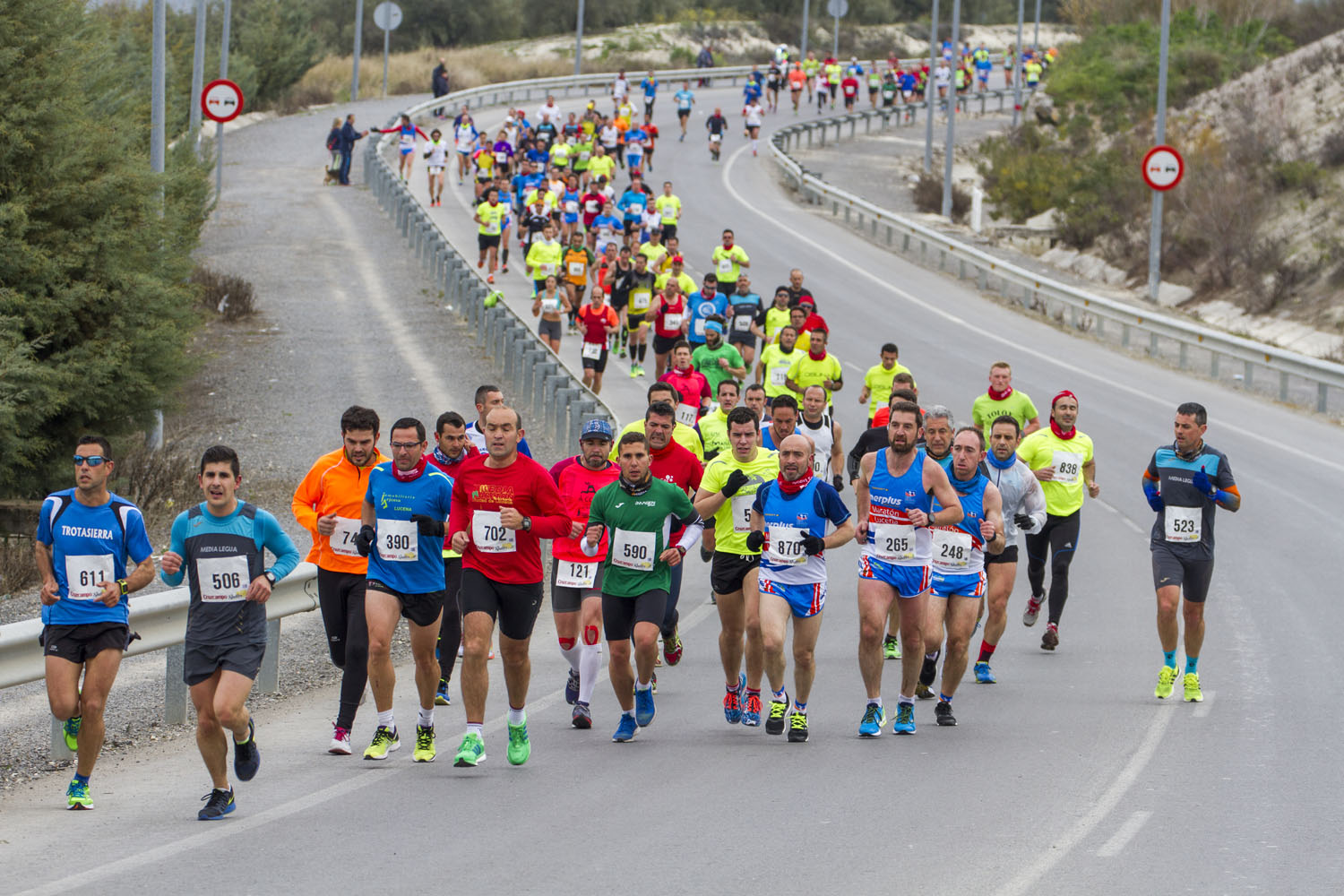 La Media Maratón Ciudad de Lucena concita 850 corredores en su séptima edición 1