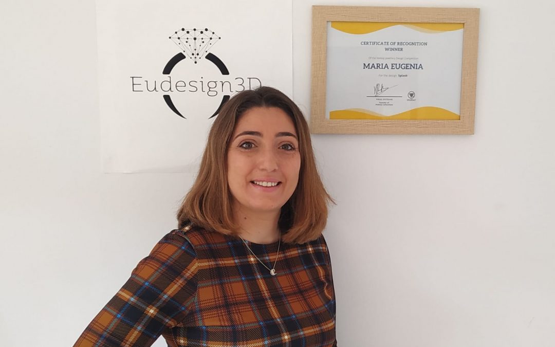 La lucentina María Eugenia Morales se alza con la victoria en el concurso de joyería internacional Veekay Collections