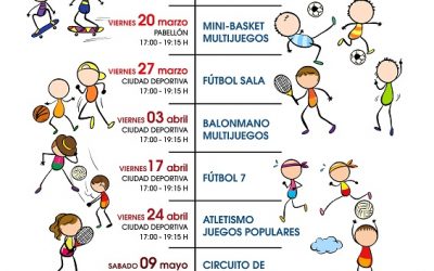 El SDM presenta una nueva edición del proyecto ‘Diviértete con el deporte’