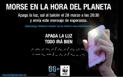 La Hora del Planeta invita a reivindicar su mensaje a favor de la naturaleza desde las casas