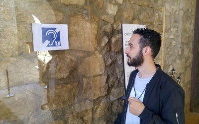 Tu historia amplía en el Castillo su oferta de accesibilidad para personas con pérdida auditiva