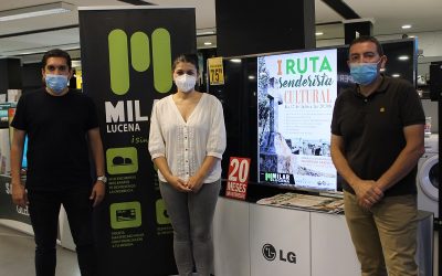 La subida al Cerro Hacho protagoniza la I Ruta Senderista Cultural de Lucena