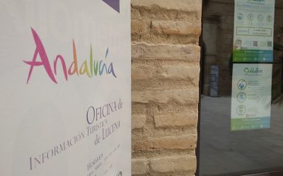 Los recursos turísticos de Lucena lucen el material gráfico anti covid editado por la Subbética