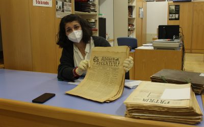 El Archivo Municipal inicia la digitalización de la colección de la familia Tenllado