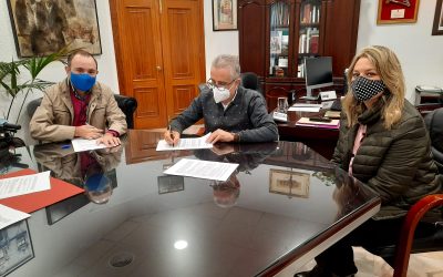 Ayuntamiento de Lucena y AMFE suscriben un nuevo convenio a favor de las personas con capacidades diferentes