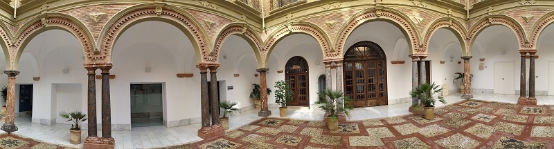 Patrimonio Histórico-Artístico restaura los elementos pétreos exteriores del Palacio de los Condes de Santa Ana 1