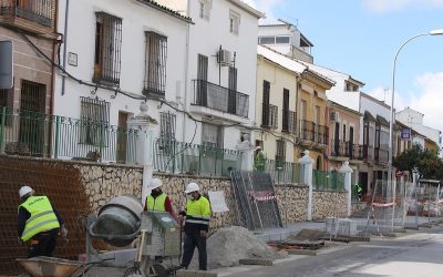 El Ayuntamiento de Lucena mejora la accesibilidad en el barrio de El Valle
