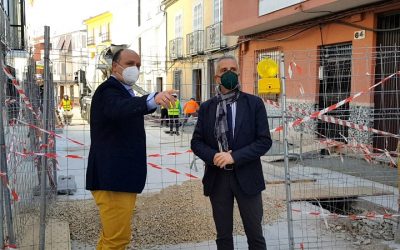 El Ayuntamiento de Lucena amplía la reurbanización de la calle Álamos hasta la calle Peñuelas