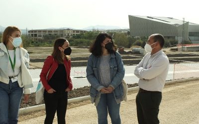‘La Pasarela’, en el futuro Parque Europa, primer escenario de la Red de Huertos Urbanos de Lucena