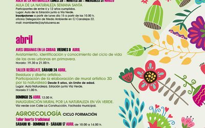 Actividades: Dando la bienvenida a la primavera