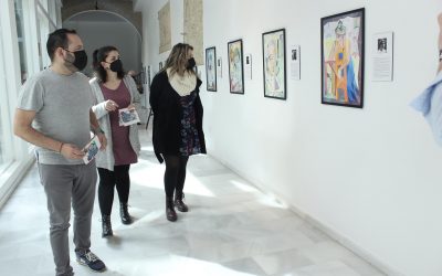 La pintura geométrica de Fernando Somé presenta ‘Postergadas del 27’