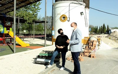 La plaza de la Estación en las Navas renovará su imagen y ganará en accesibilidad