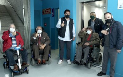 AMFE y Cota Cero validan las mejoras en accesibilidad del estadio municipal