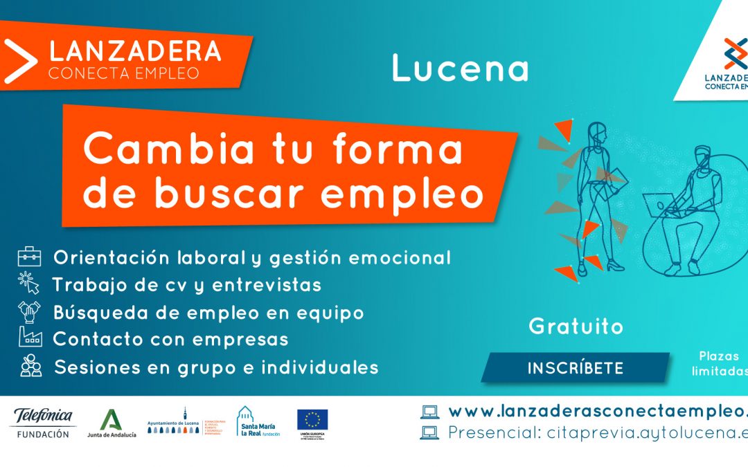 Lucena contará a partir de junio  con una nueva Lanzadera Conecta Empleo  1