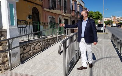 El Ayuntamiento de Lucena recepciona las obras de accesibilidad en la calle Corazón de Jesús