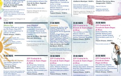 Agenda cultural mayo