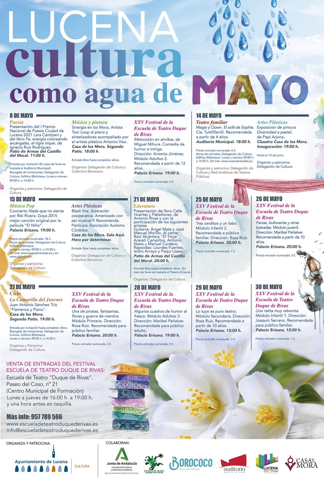 Agenda cultural mayo 1
