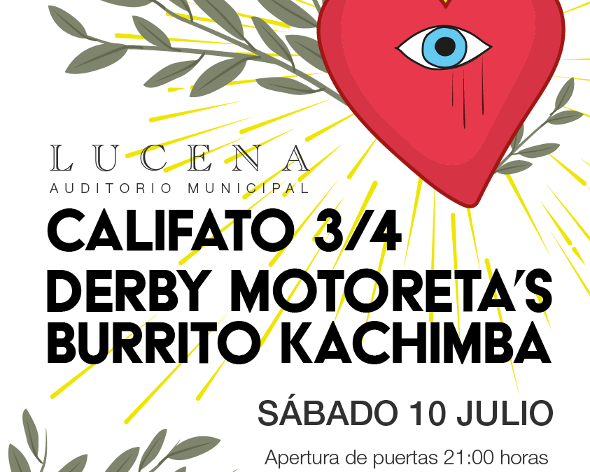 Califato 3/4 y Derby Motoreta´s Burrito kachimba