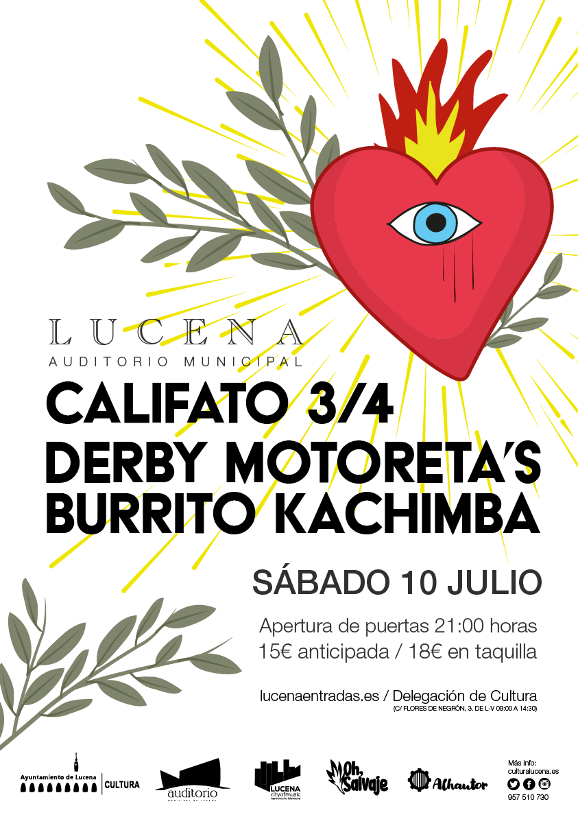Califato 3/4 y Derby Motoreta´s Burrito kachimba 1
