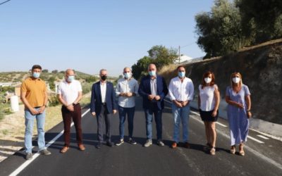 La Diputación de Córdoba mejora la carretera de Cabra a Llanos de Don Juan, con un presupuesto final de 400.000 euros