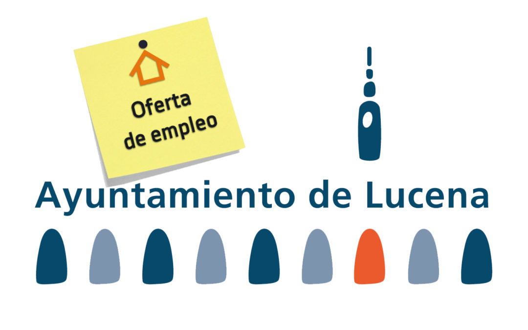 Imagen oferta de empleo del Ayuntamiento de Lucena.