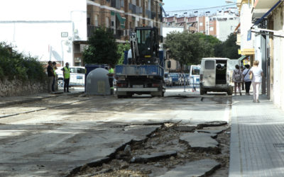 El Ayuntamiento de Lucena adjudica por la vía de emergencia la reparación de daños ocasionados por la tormenta